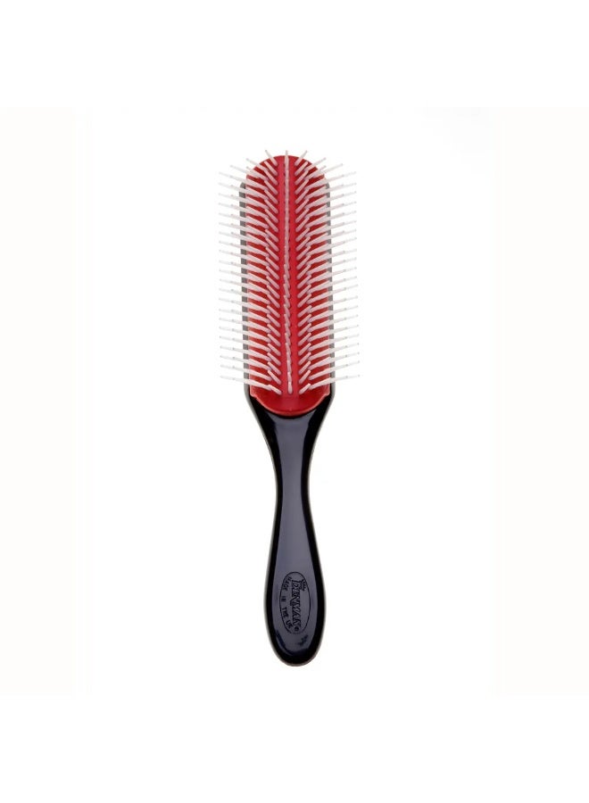 دينمان فرشاة شعر احترافية أورجينال ستايلر بـ 9 صفوف من الدبابيس D4 | متوسطة | أسود